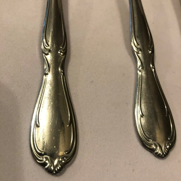 Oneida Victorian Manor 5 Piece Hostess Set Stainless Cutlery Flatwear - Picture 3 of 7